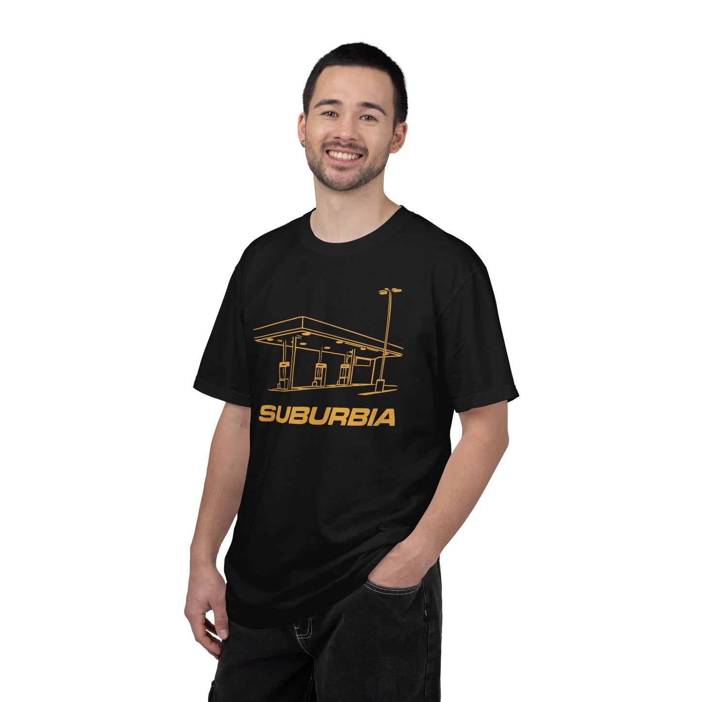 "SUBURBIA" GAS STATION T-SHIRT