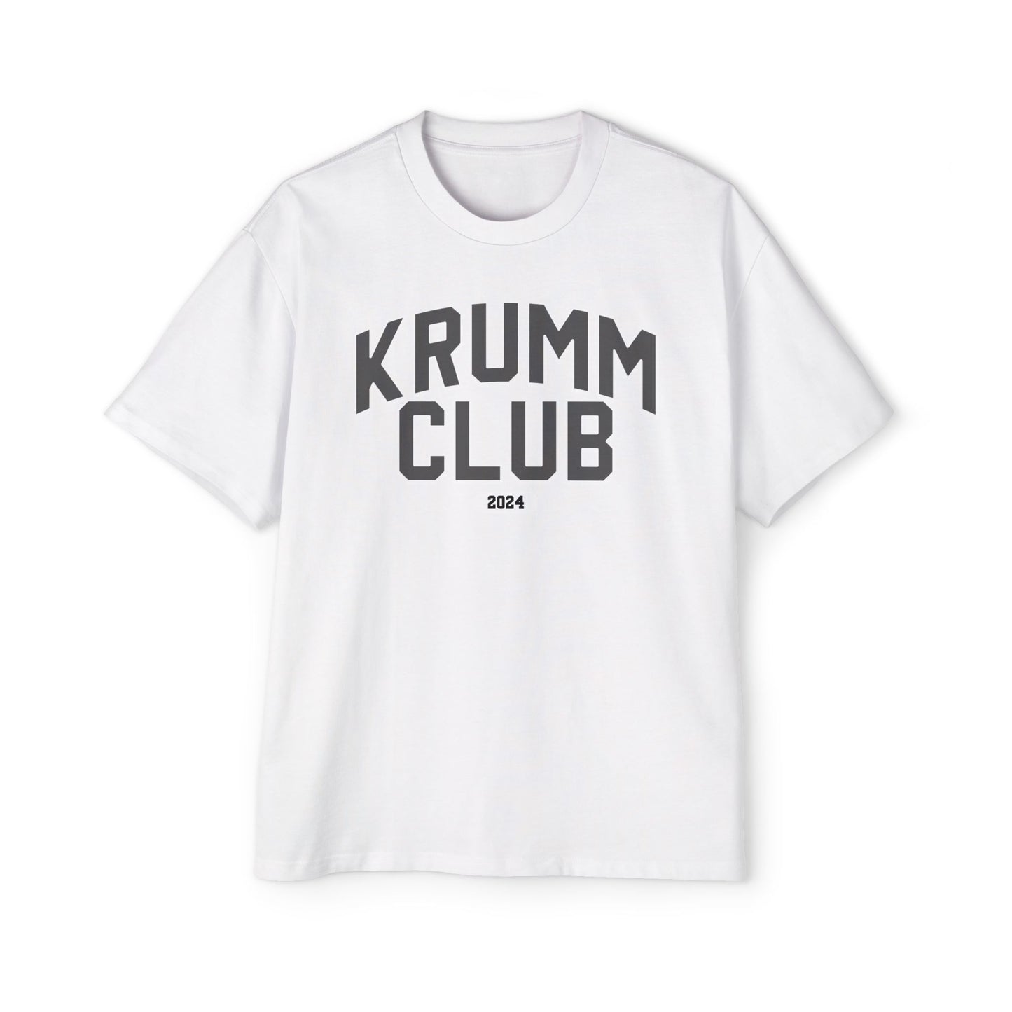 Krumm Club Original White Oversize Tee