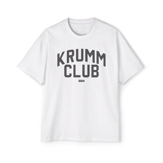 Krumm Club Original White Oversize Tee